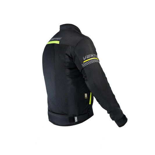 VENTO RIDING JACKET (CYBER NEON GREEN)