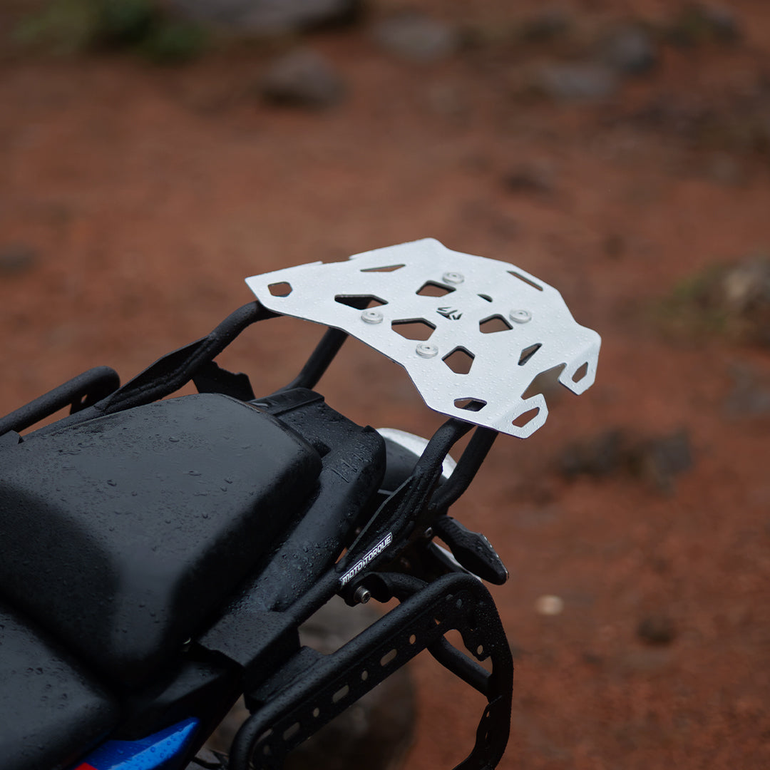 BACK CARRIER WITH ALUMINIUM TOP PLATE FOR BMW F450 GS