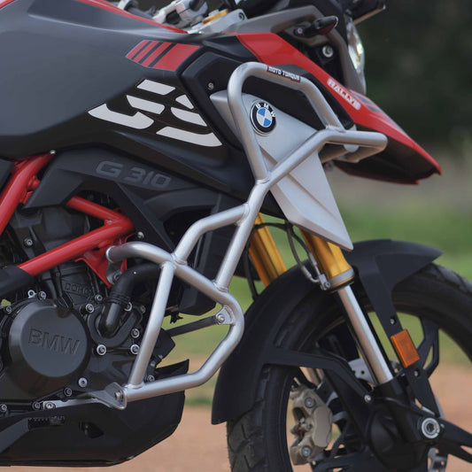 CRASH GUARD SILVER FOR BMW GS 310