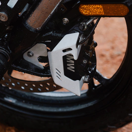 CALIPER GUARD WITH ABS SENSOR GUARD ALUMINIUM FOR BMW F450 GS