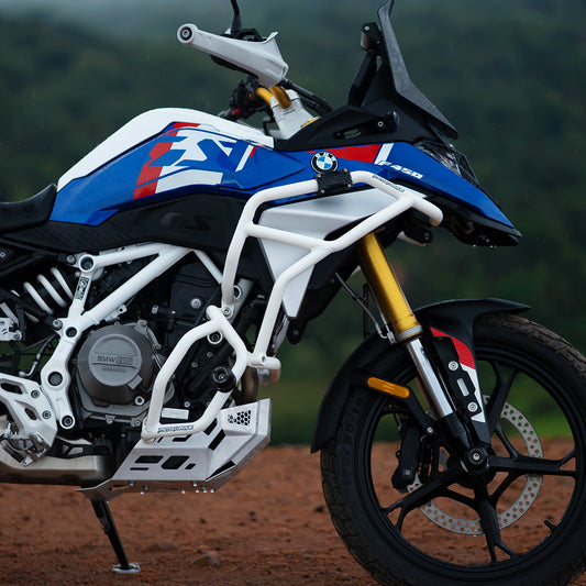 APEX CRASH GUARD(WHITE) FOR BMW F450 GS