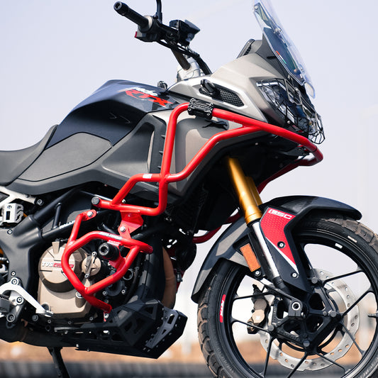STALLION CRASH GUARD(RED) FOR TVS APACHE RTX 300