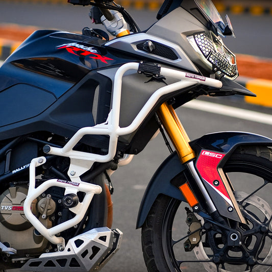 STALLION PRO CRASH GUARD FOR APATCHE RTX 300 (WHITE)