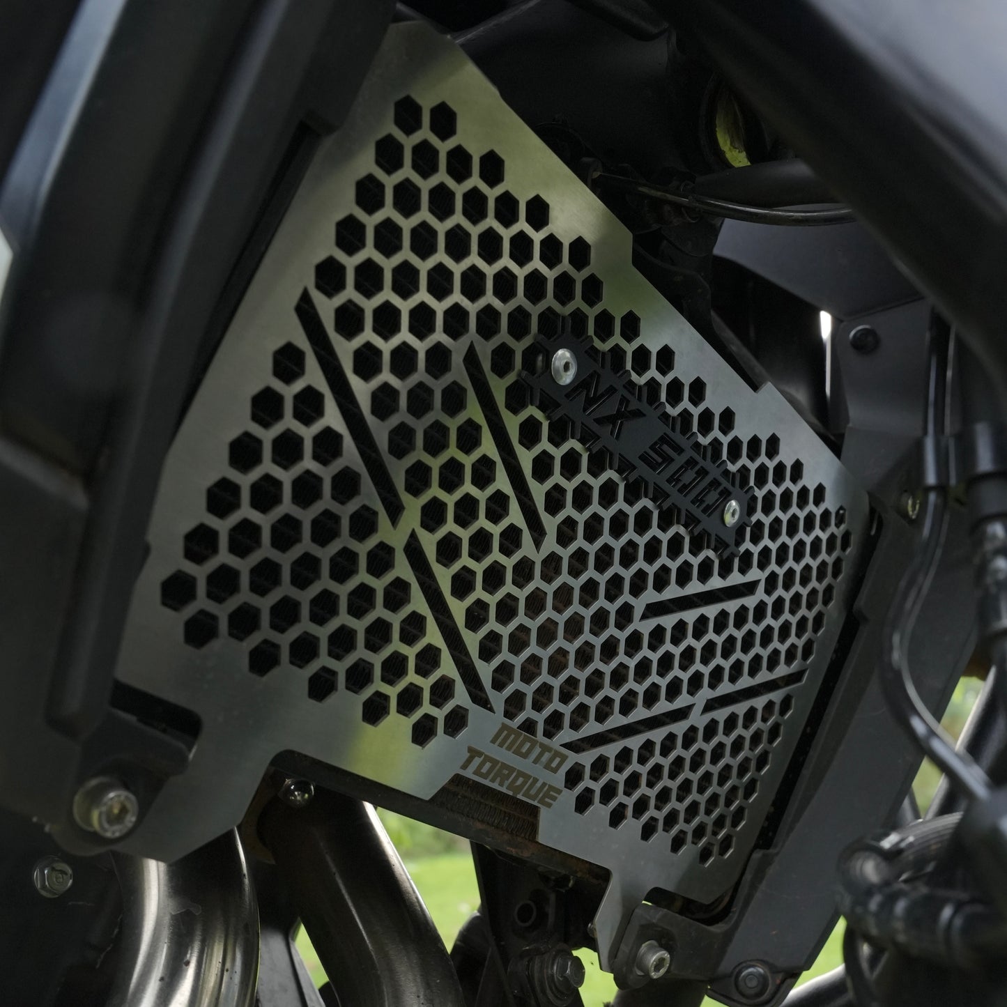 RADIATOR GUARD (SS) FOR HONDA NX-500
