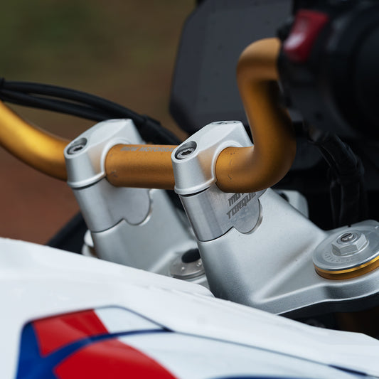 HANDLEBAR RISERS ALUMINIUM FOR BMW F450 GS