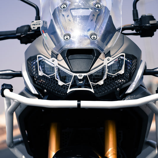 HEAD LIGHT GRILL (HONEY COMB) FOR TVS APACHE RTX 300