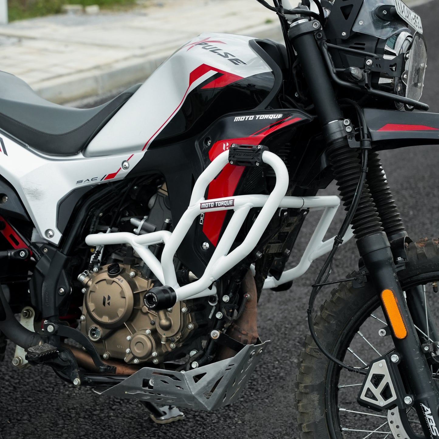 MAX PRO CRASH GUARD (WHITE) FOR XPLUSE 210