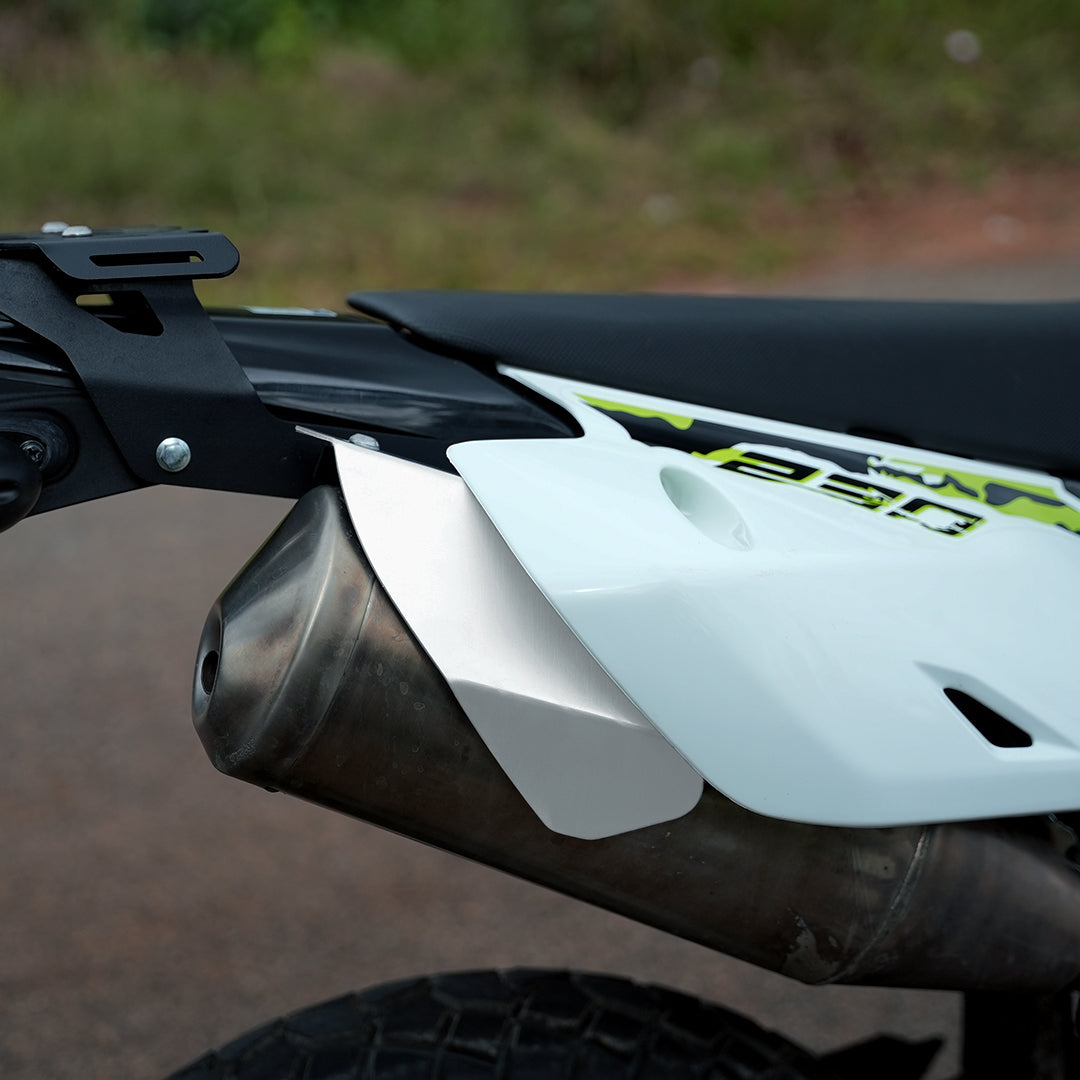 EXHAUST HEAT SHIELD BIG FOR KAWASAKI KLX