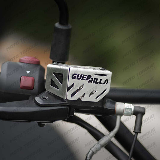FRONT MASTER CYLINDER GUARD (SS) FOR GUERILLA 450