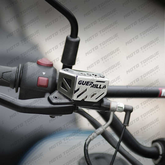 FRONT MASTER CYLINDER GUARD (SS) FOR GUERILLA 450