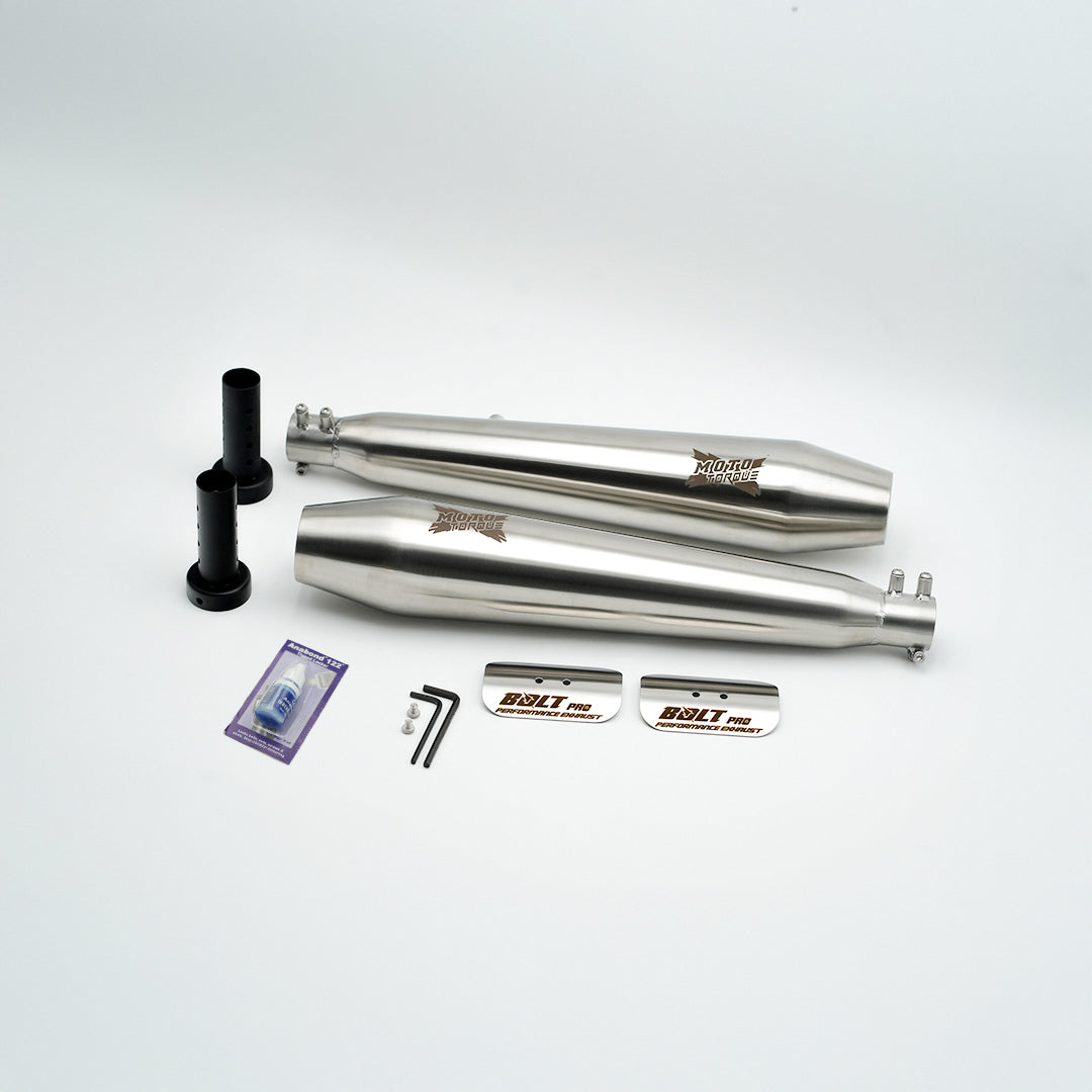 BOLT PRO - Interceptor 650 / GT 650 Performance Exhaust (MATTE)