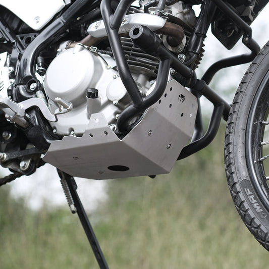 SUMP GUARD BLACK WITHOUT MT CRASH GUARD ALUMINIUM FOR KAWASAKI KLX