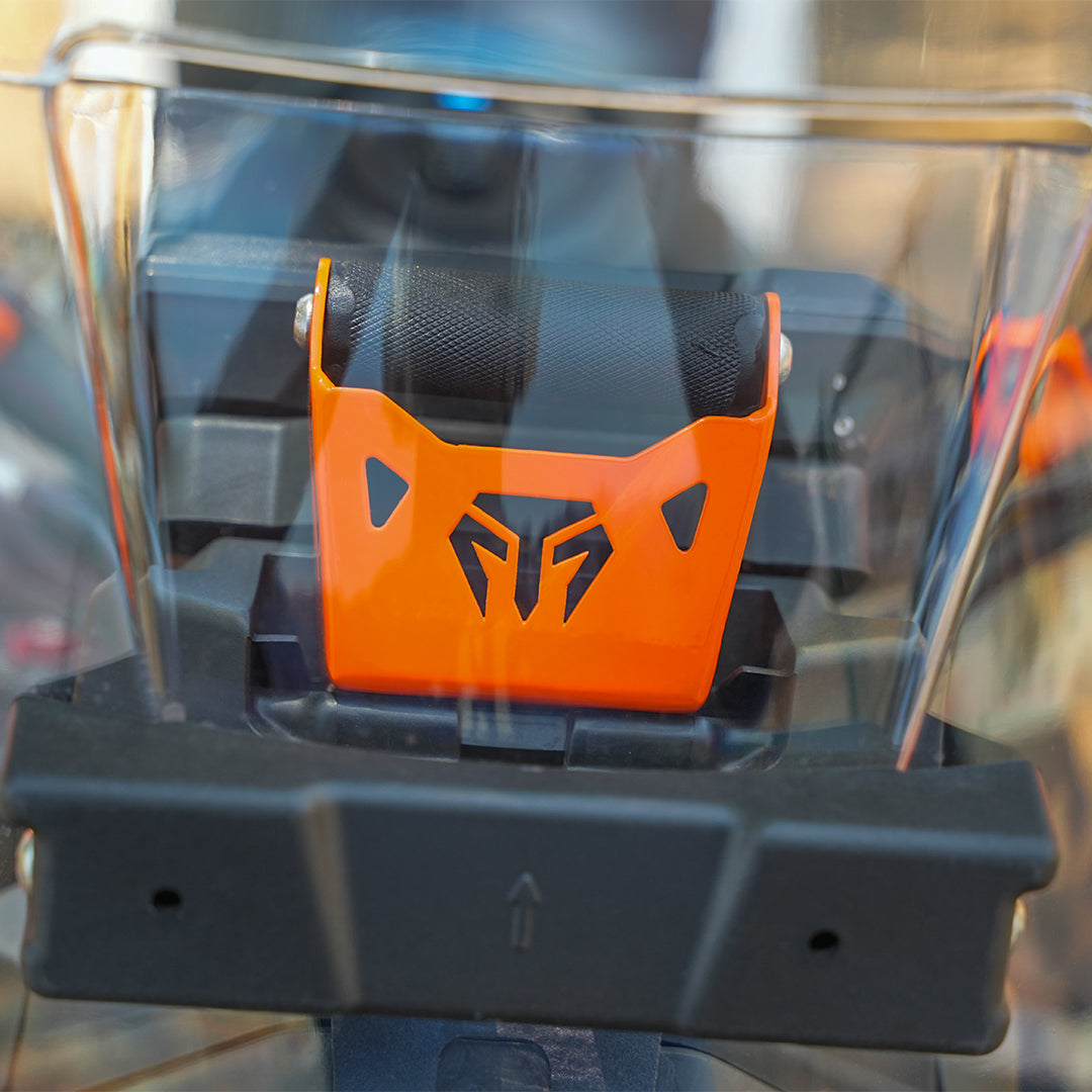 ORANGE GPS MOUNT FOR 2025 FOR KTM 390 Adventure/Adventure X – Moto