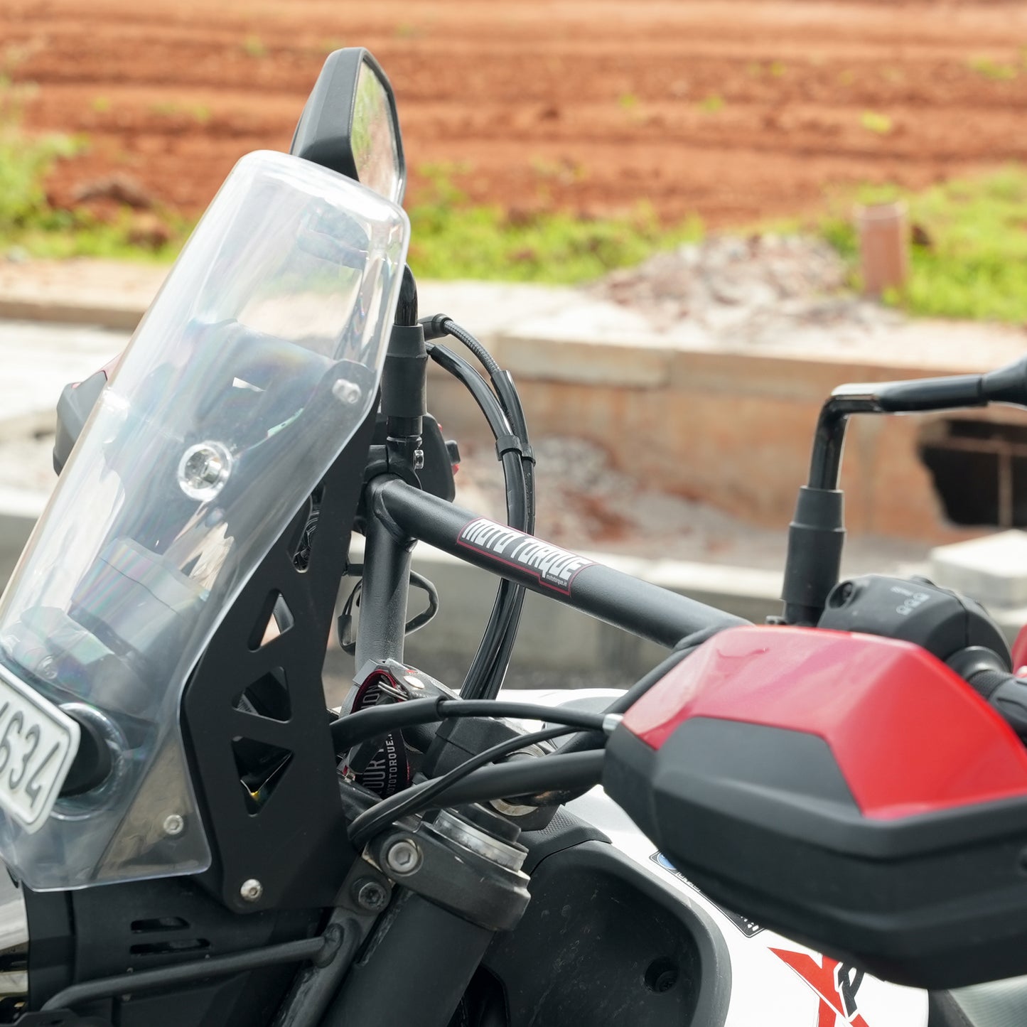 HANDLE BAR INCLUDING CLUTCH CABLE FOR XPULSE 210