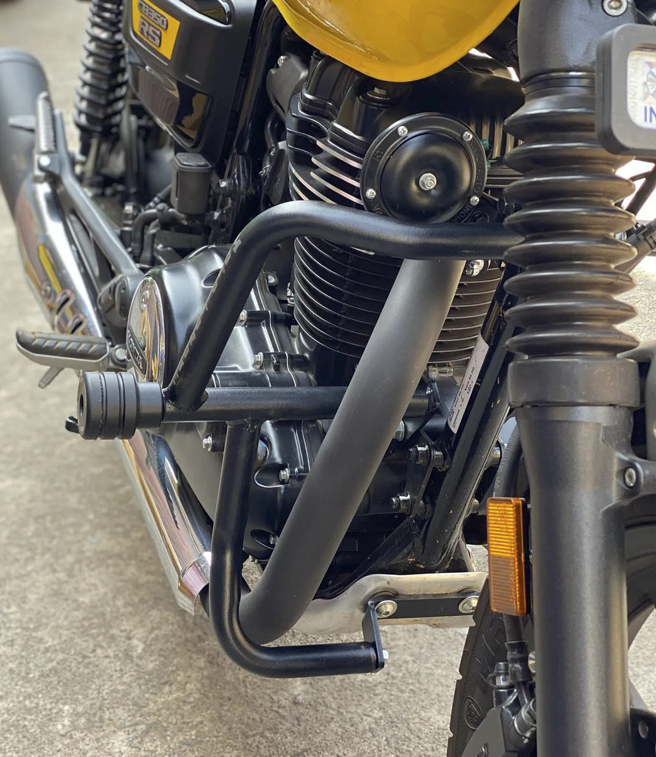 Honda cb350 engine deals guard