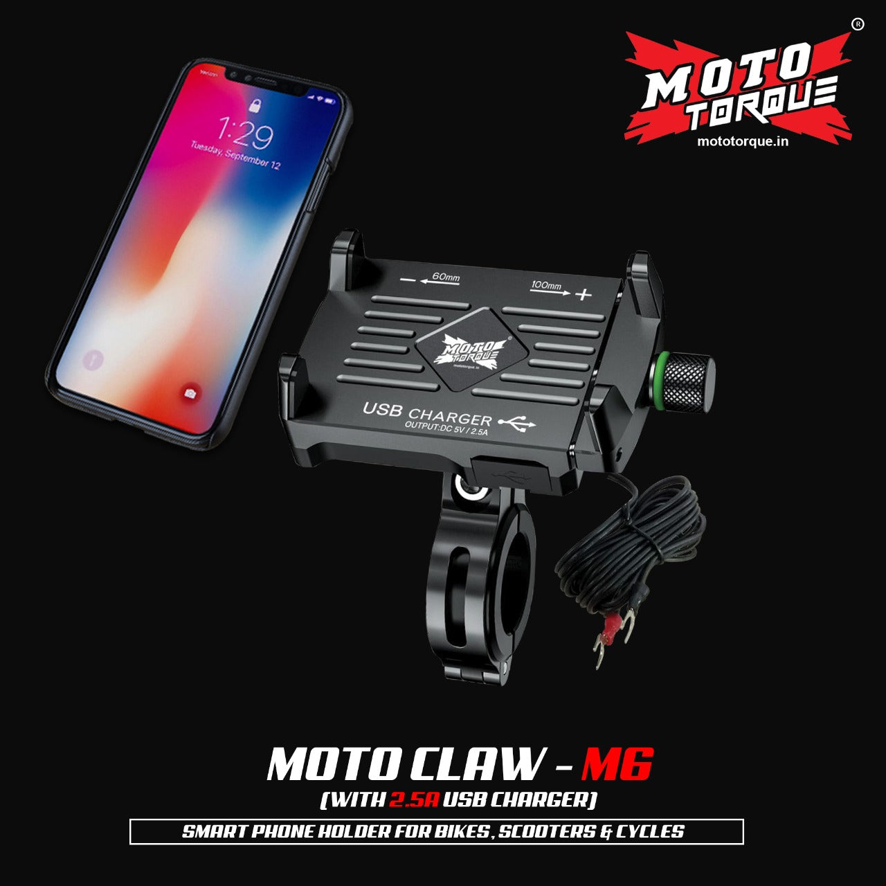 MOTO CLAW - M6 2.5A USB CHARGER – Moto Torque