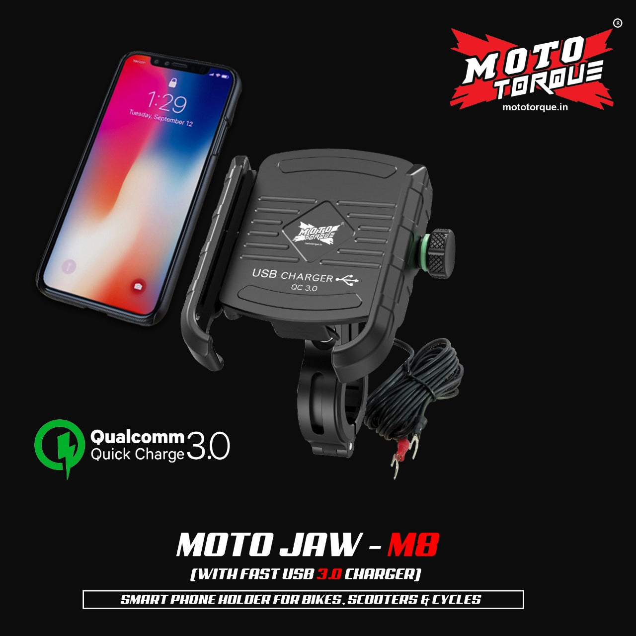 MOTO CLAW - M6s 3.0 FAST USB CHARGER