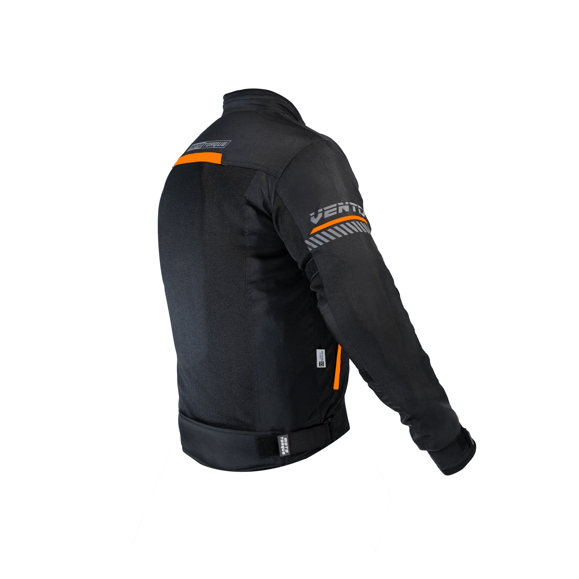 VENTO RIDING JACKET (KTM ORANGE) – Moto Torque - Main Image