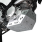 SUMP GUARD BLACK WITH MT CRASH GUARD ALUMINIUM FOR KAWASAKI KLX