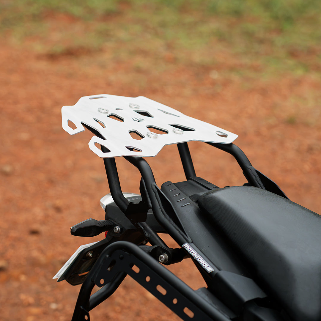 BACK CARRIER WITH ALUMINIUM TOP PLATE  FOR BMW F450 GS