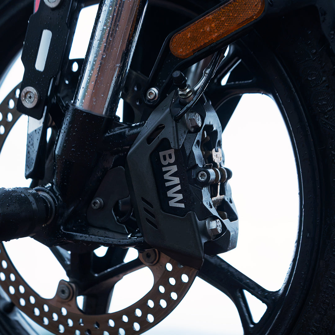 CALIPER GUARD WITH ABS SENSOR GUARD MS FOR BMW F450 GS