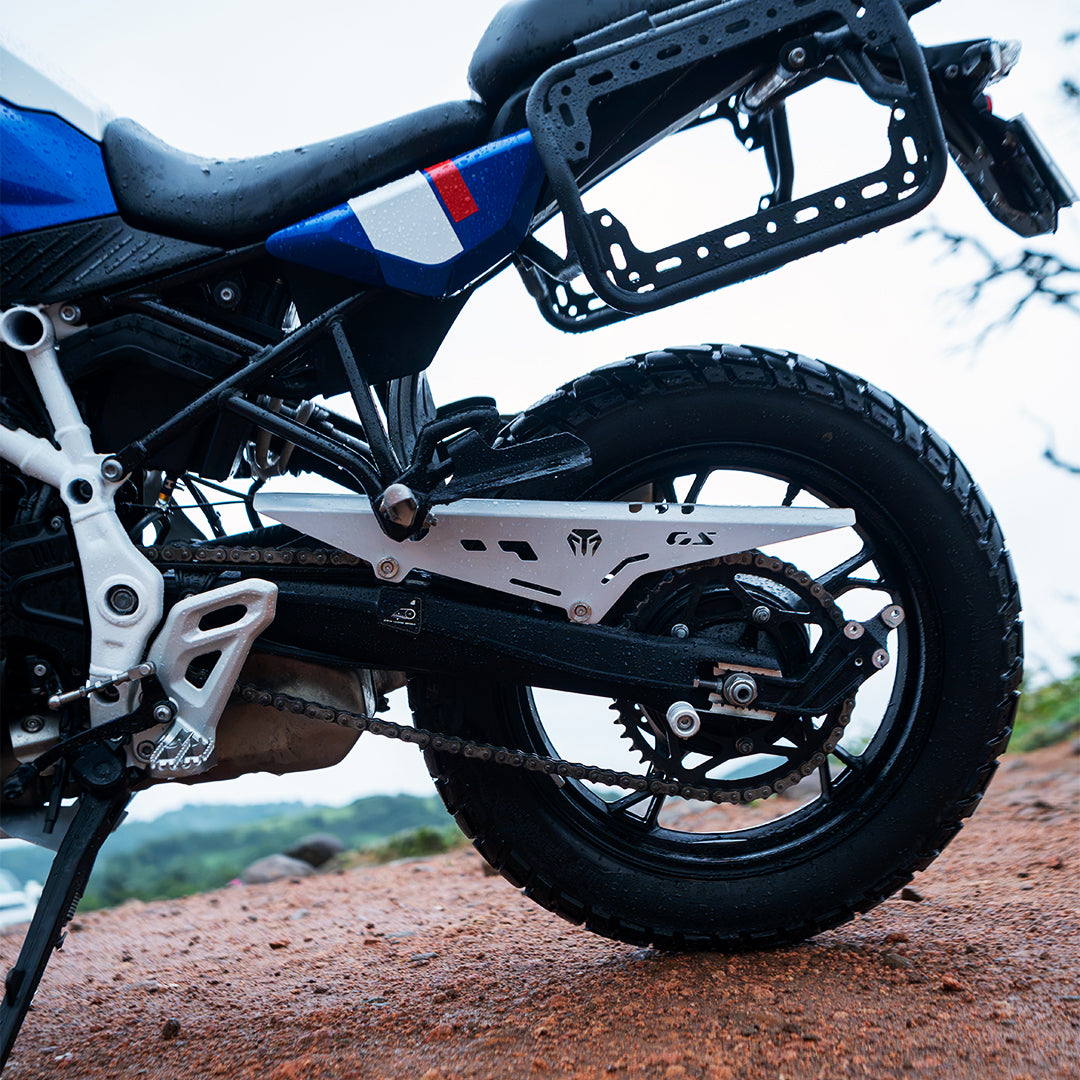 CHAIN GUARD ALUMINIUM FOR BMW F450 GS