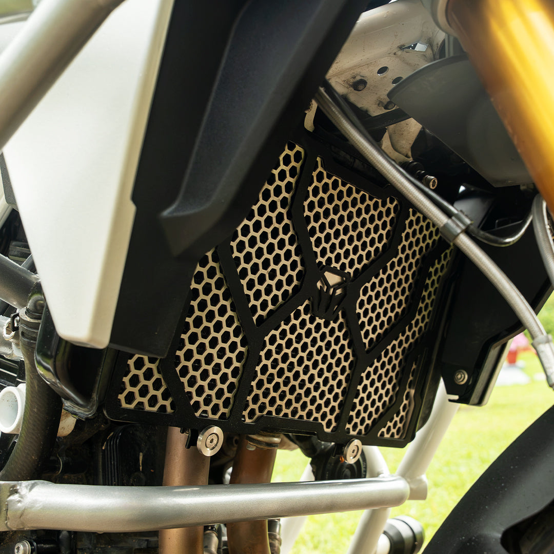 RADIATOR GUARD SPYDER MS + SS COMBO FOR BMW F450 GS