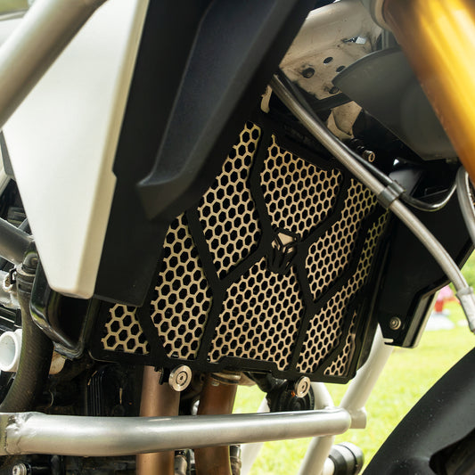 RADIATOR GUARD SPYDER MS + SS COMBO FOR BMW F450 GS