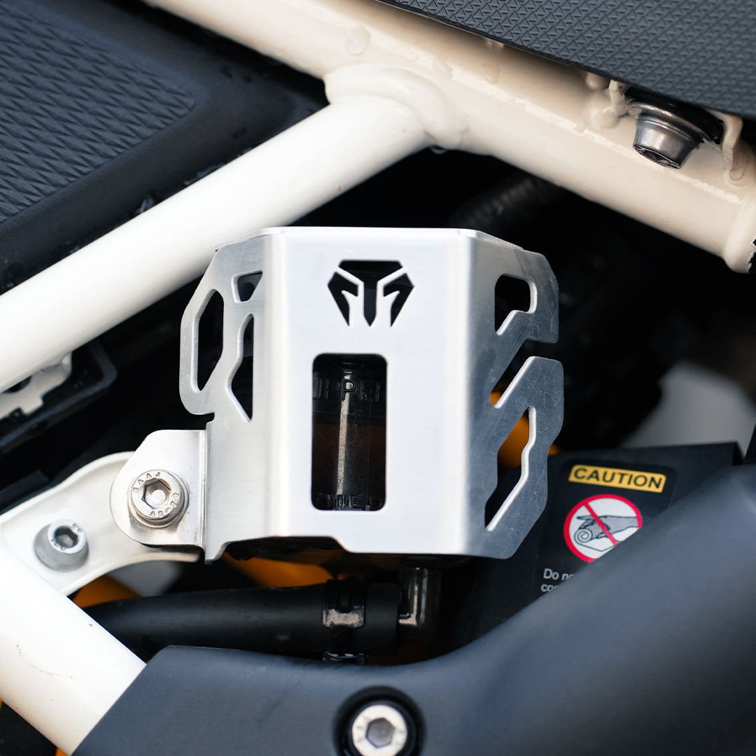 RESERVOIR OILD GUARD (SS) FOR TVS APACHE RTX 300