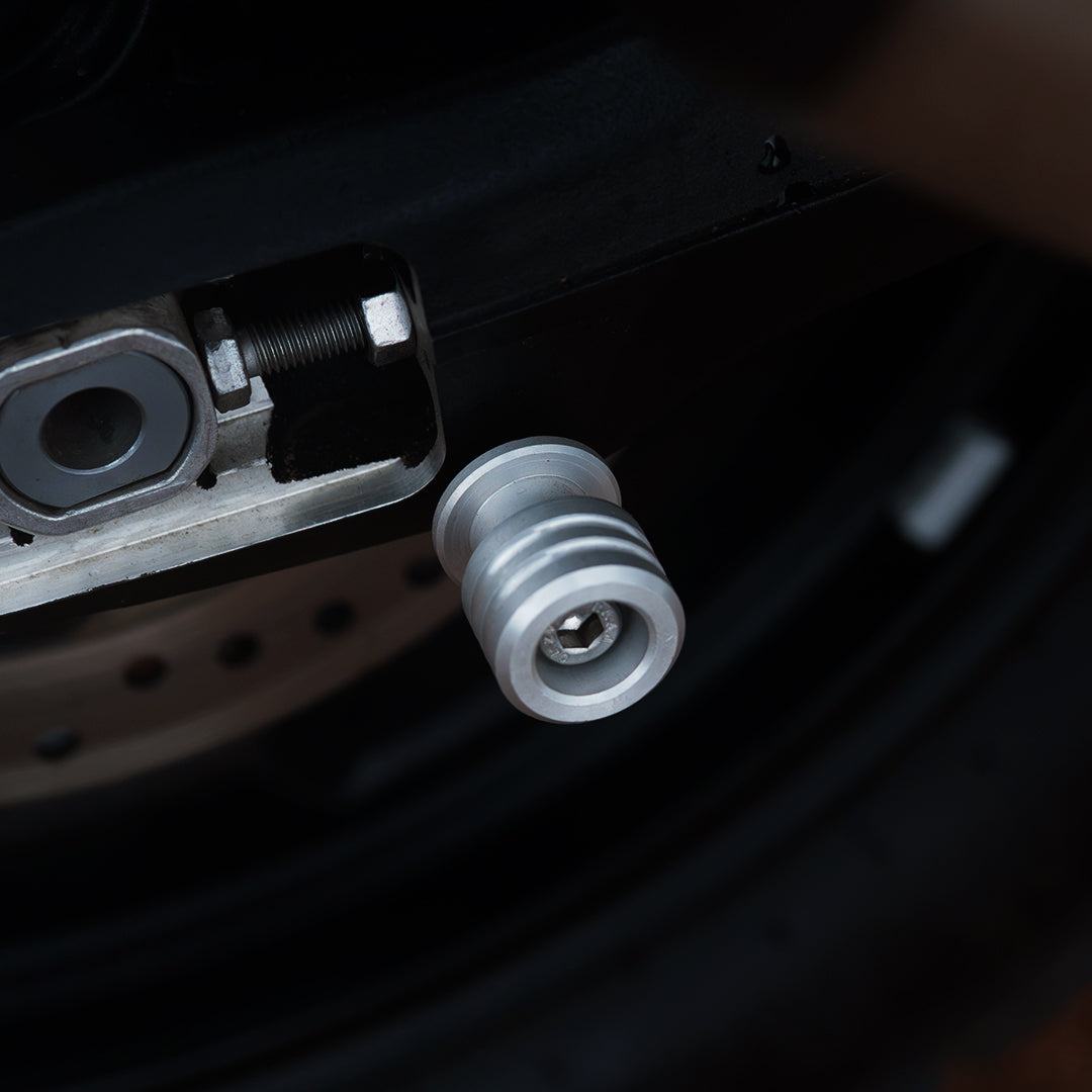 ALUMINIUM SPOOLS FOR BMW F450 GS