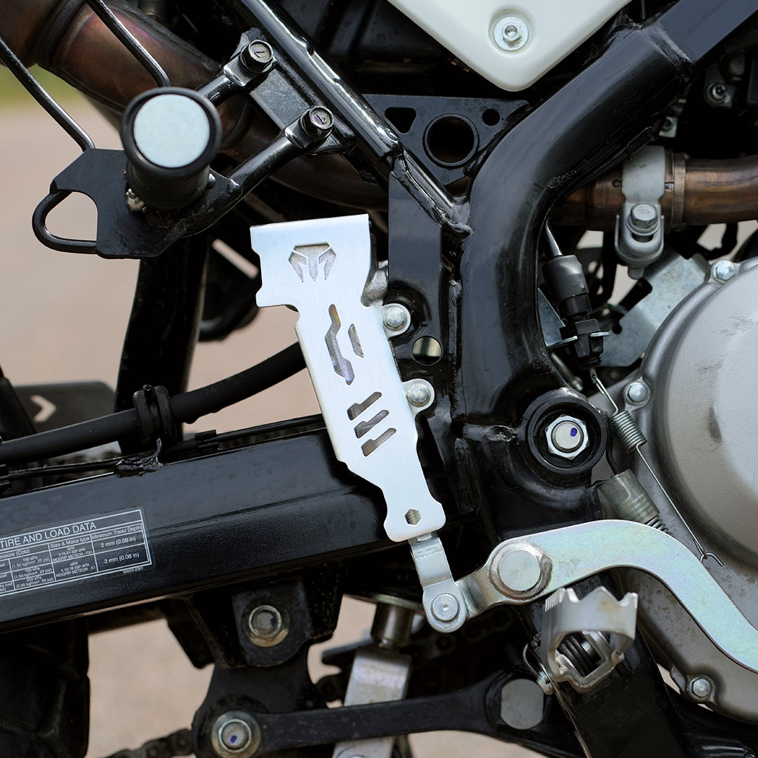 ALUMINIUM REAR MASTER CYLINDER GUARD FOR KAWASAKI KLX