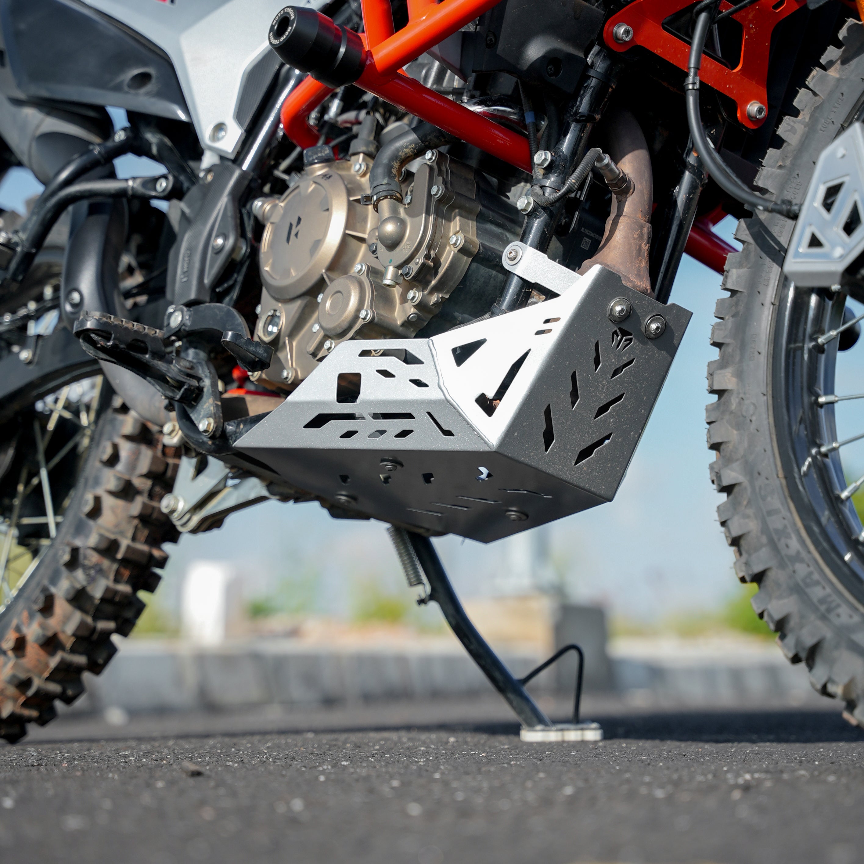 ENGINE GUARD SILVER FOR XPULSE 210 – Moto Torque