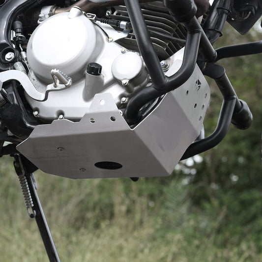 SUMP GUARD BLACK WITHOUT MT CRASH GUARD ALUMINIUM FOR KAWASAKI KLX